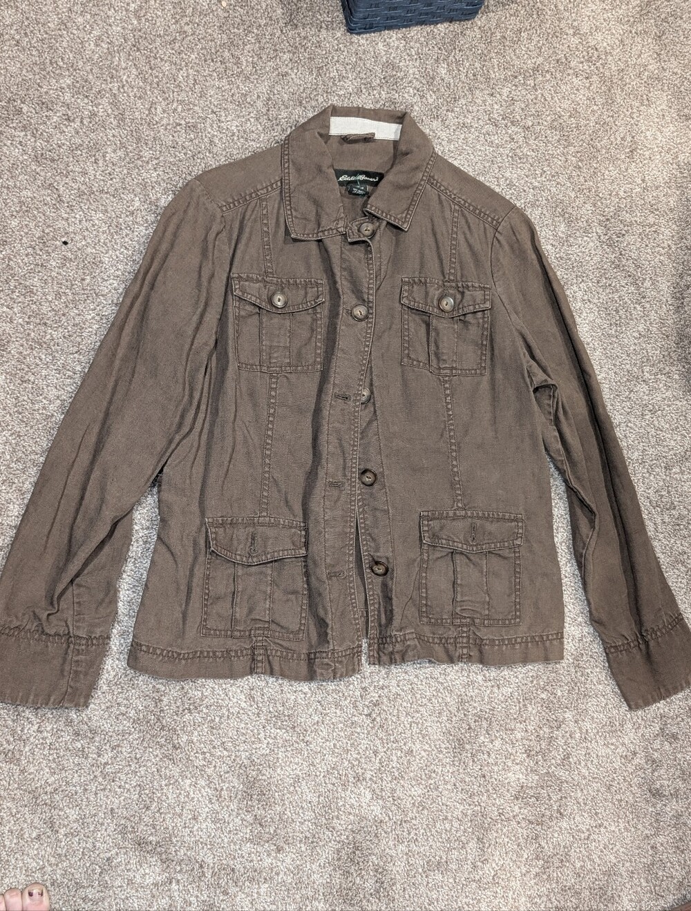 Eddie Bauer Brown Women's Utility Jacket